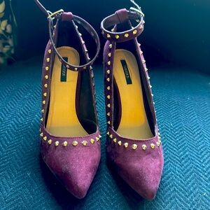 Wine color 4inch heels from forever 21